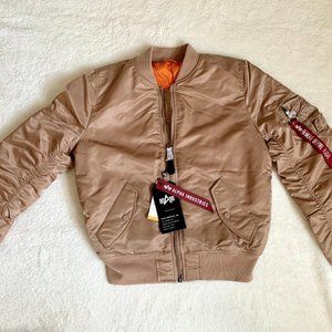 ALPHA INDUSTRIES MA-1 W BOMBER JACKET